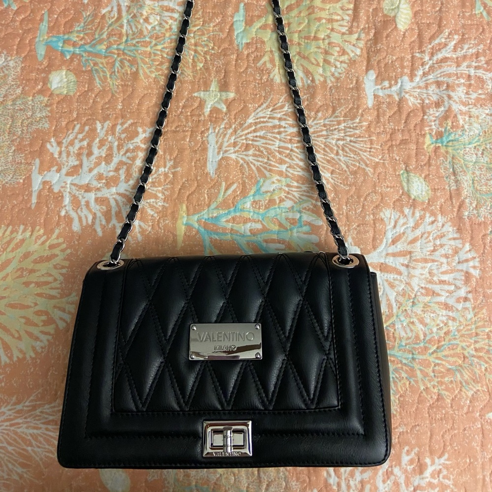 Leather crossbody